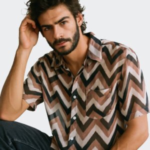Camisa zigzag pa