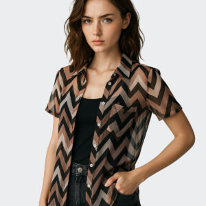 Camisa zigzag pa