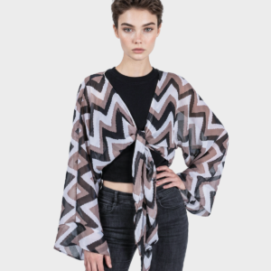 Blusa Dolman Zigzag